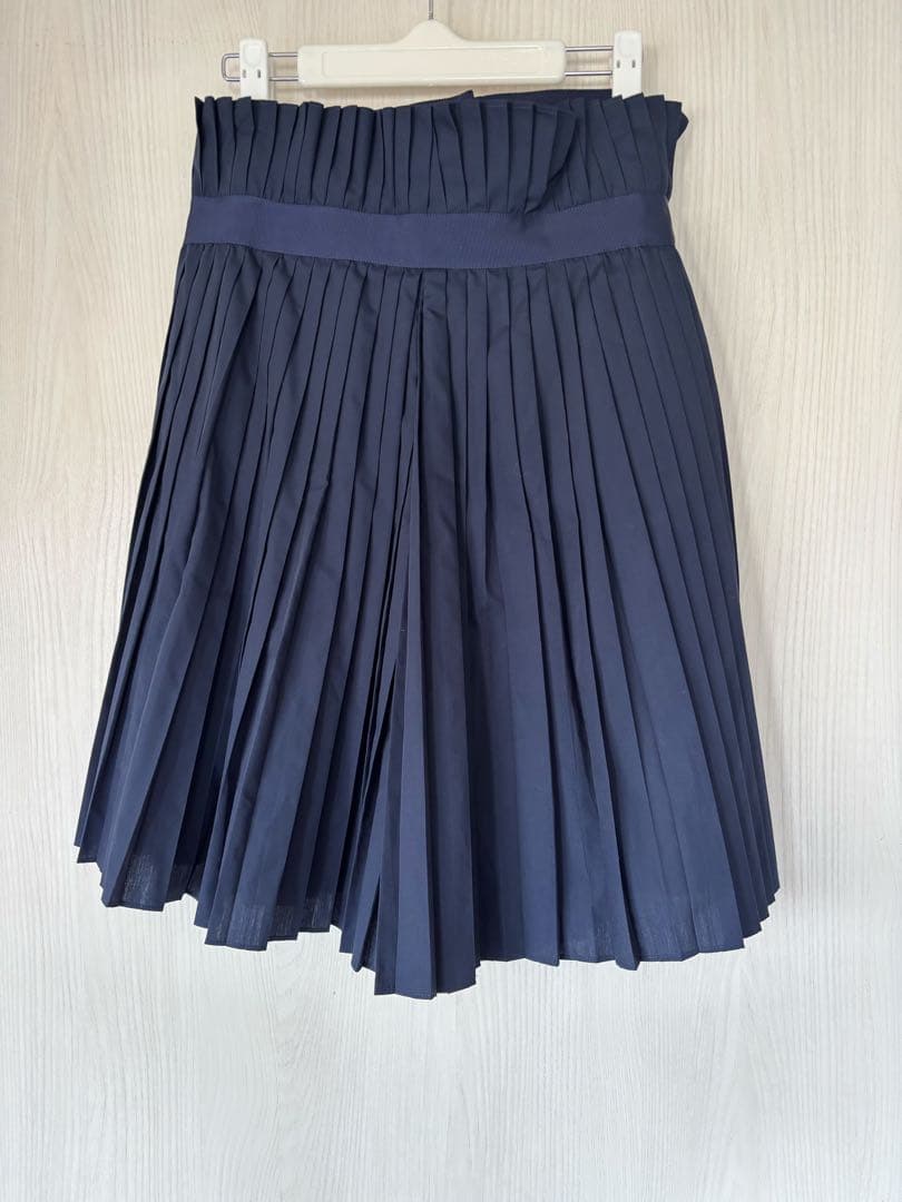 sacai プリーツキュロットスカート