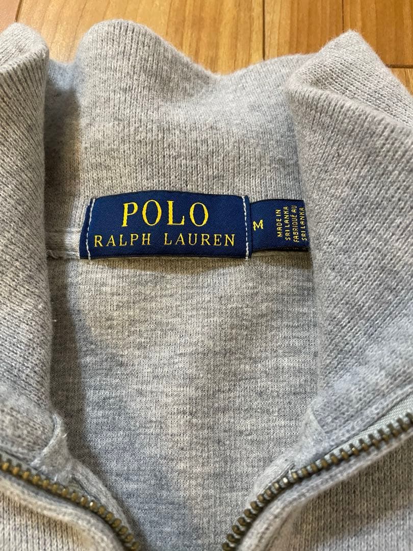 POLO ポロ ラルフローレン　ハーフジップニットポニー刺繍