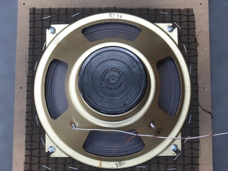 ドイツ製８インチフルレンジスピーカー 1本 /モノラル音源再生/ヴィンテージ