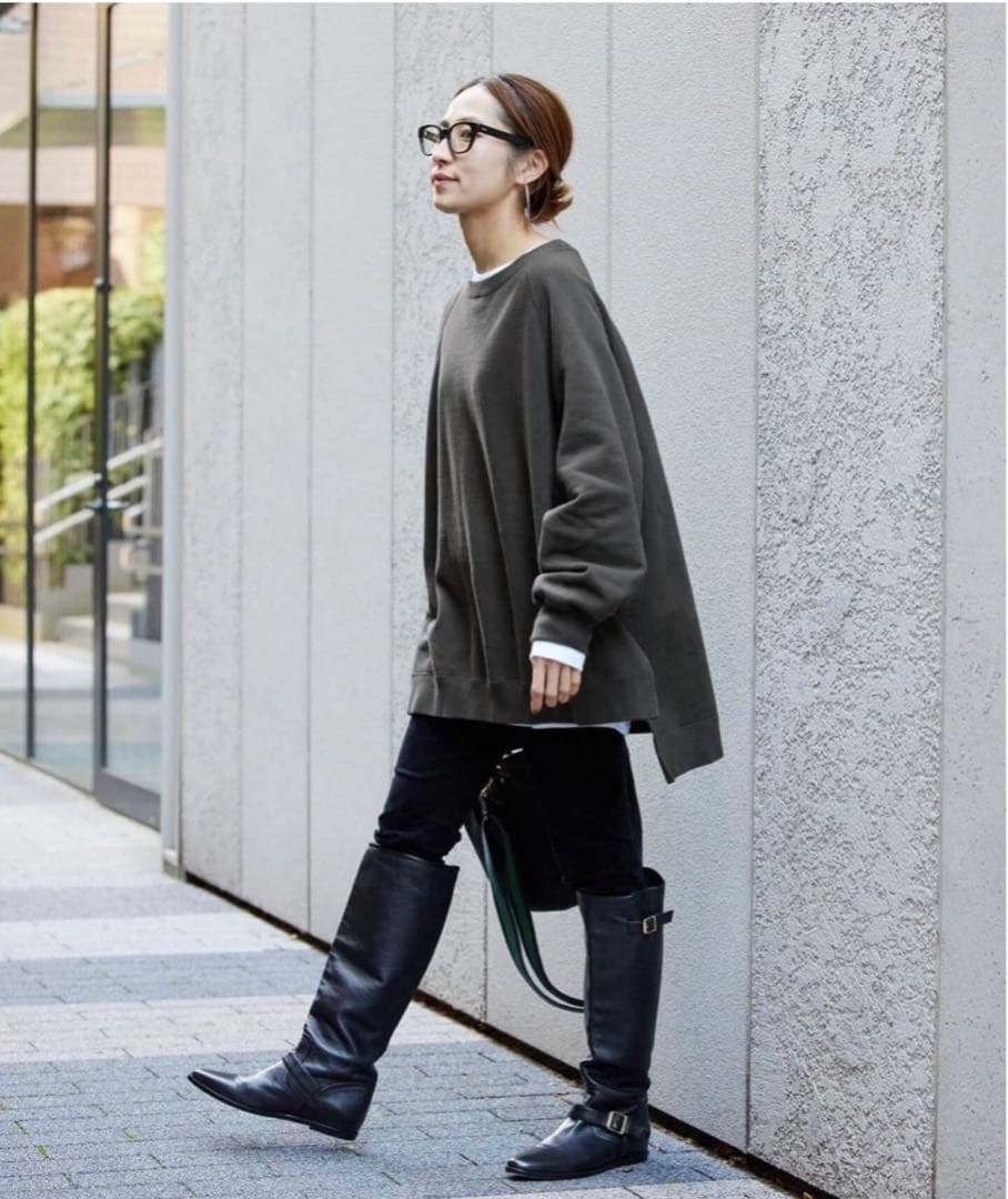 【新品未使用】FRAMeWORK フレームワーク　ラグランポンチョスエット