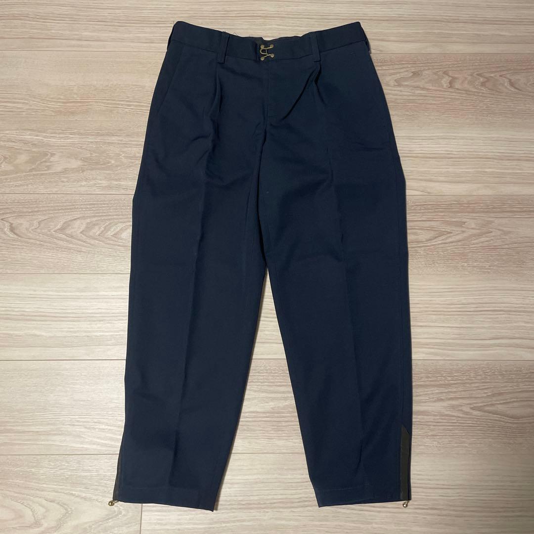 Kolor 18ss テーパードパンツ　裾ジップ