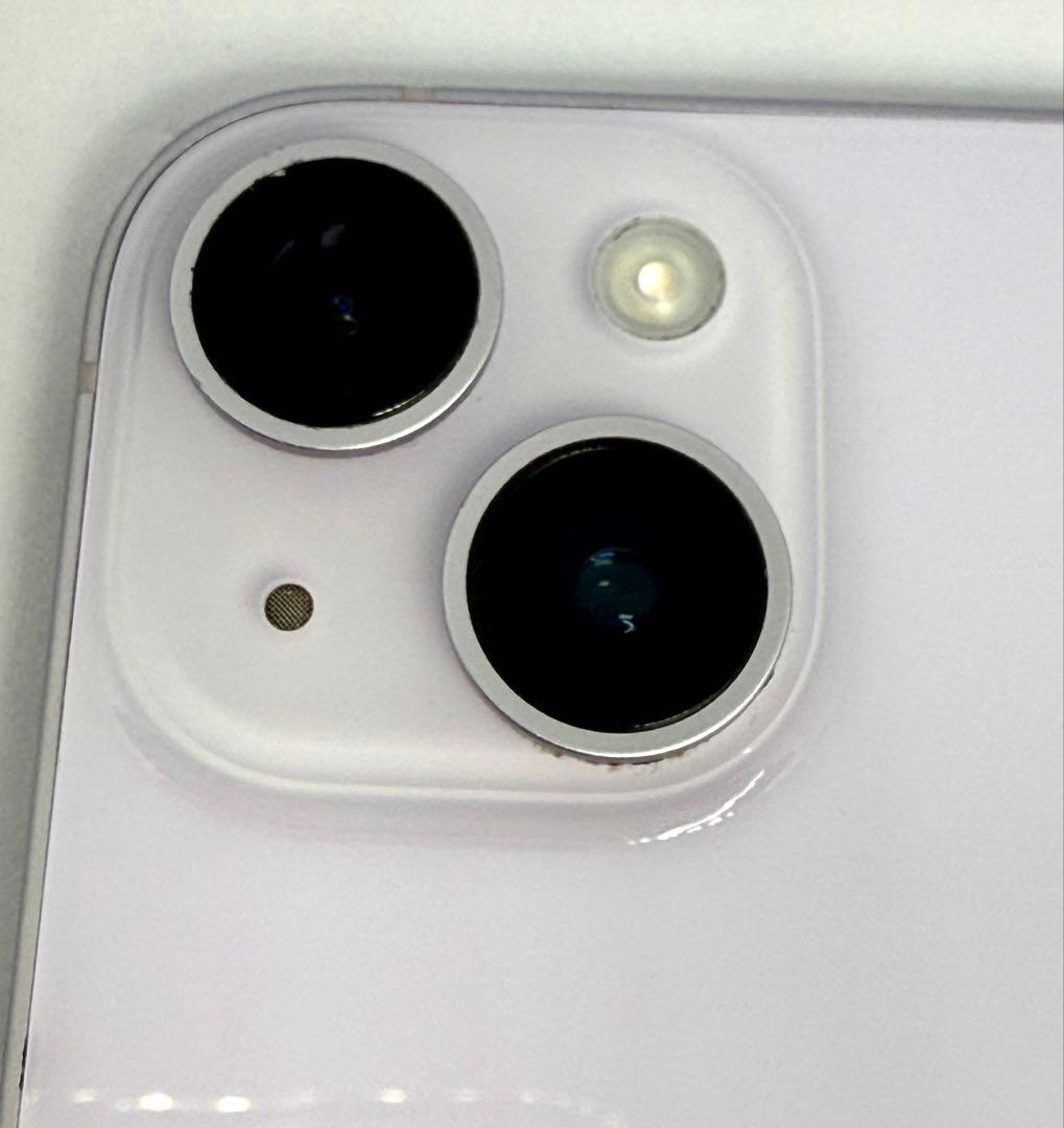 【良品】iPhone14 256GB パープル　バッテリー：100％