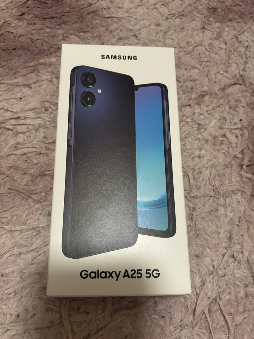 Samsung Galaxy A25 5G ダークブルー 本体