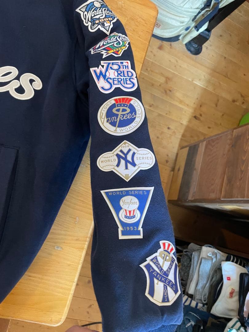 ニューヨークヤンキース　ワールドシリーズ スタジャン M 26回記念ジャケット