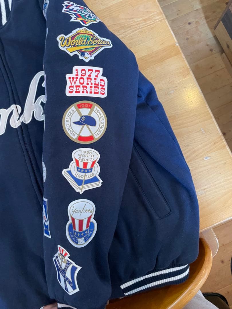 ニューヨークヤンキース　ワールドシリーズ スタジャン M 26回記念ジャケット