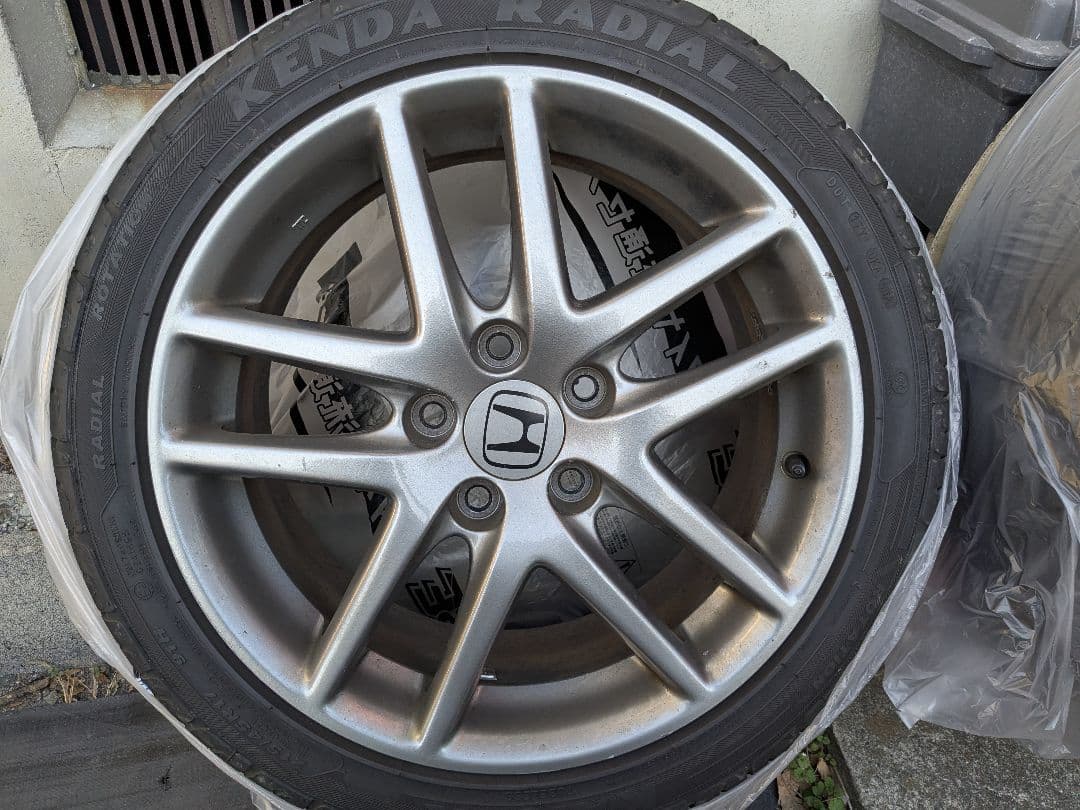 アコードユーロr cl7 純正ホイール KENDA KR20タイヤ付 4本セット