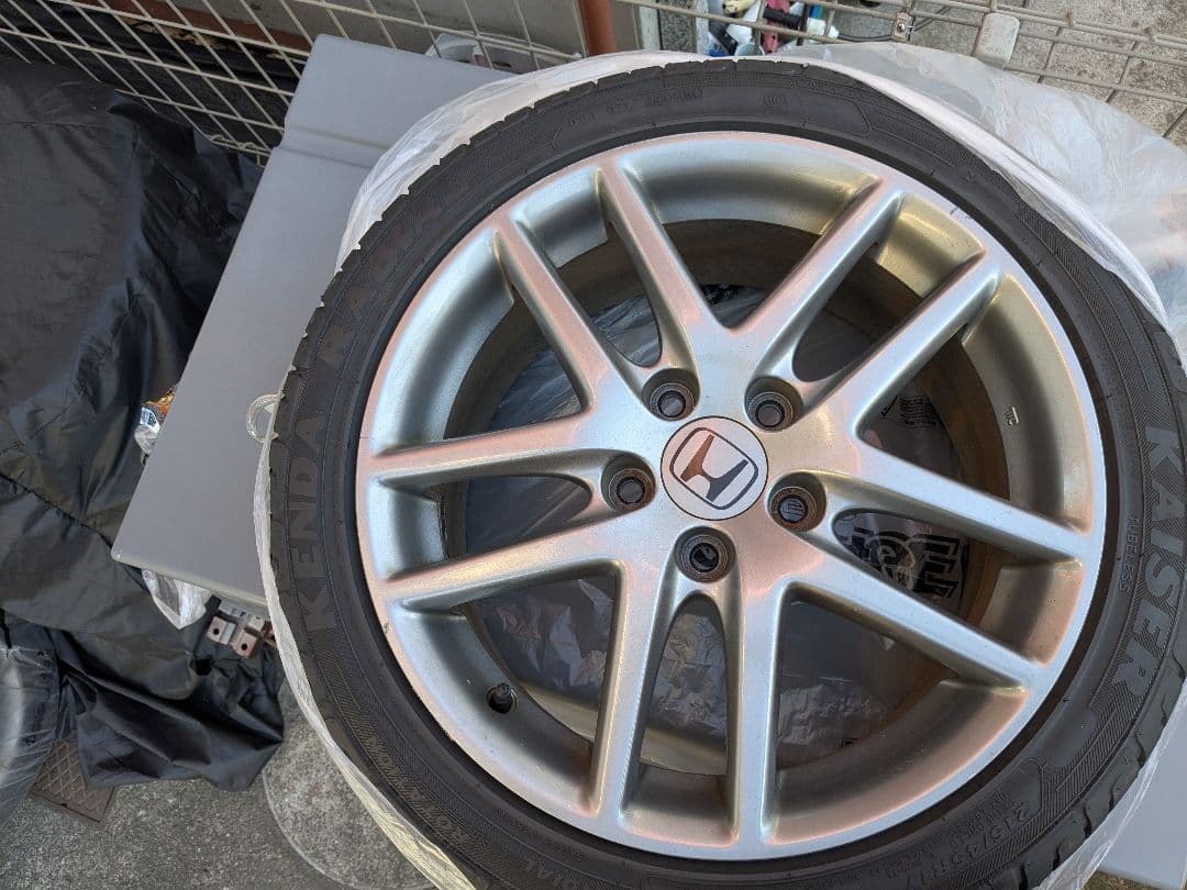 アコードユーロr cl7 純正ホイール KENDA KR20タイヤ付 4本セット