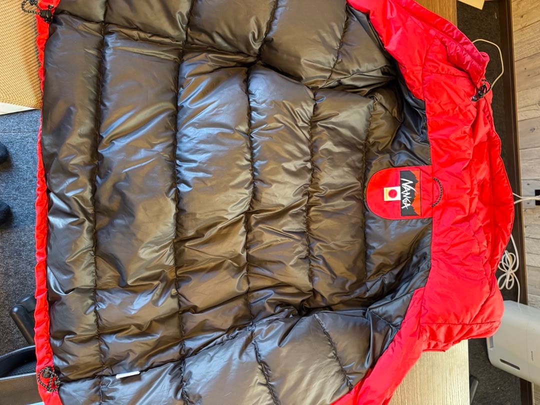 NANGA(ナンガ)オーロラ ダウンジャケット サイズL 赤