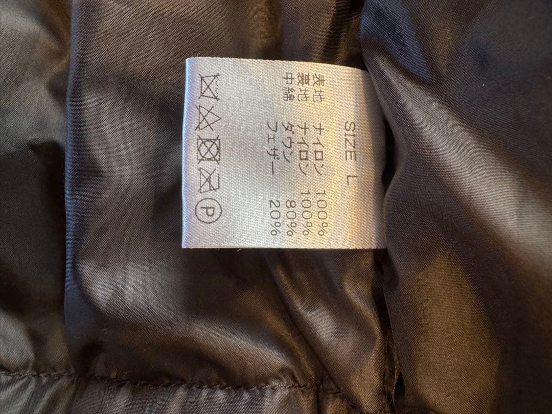 NANGA(ナンガ)オーロラ ダウンジャケット サイズL 赤