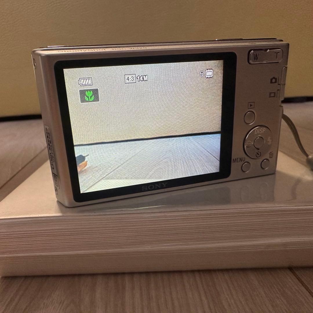 ■美品■ソニー　SONY Cyber-Shot DSC-W320　シルバー