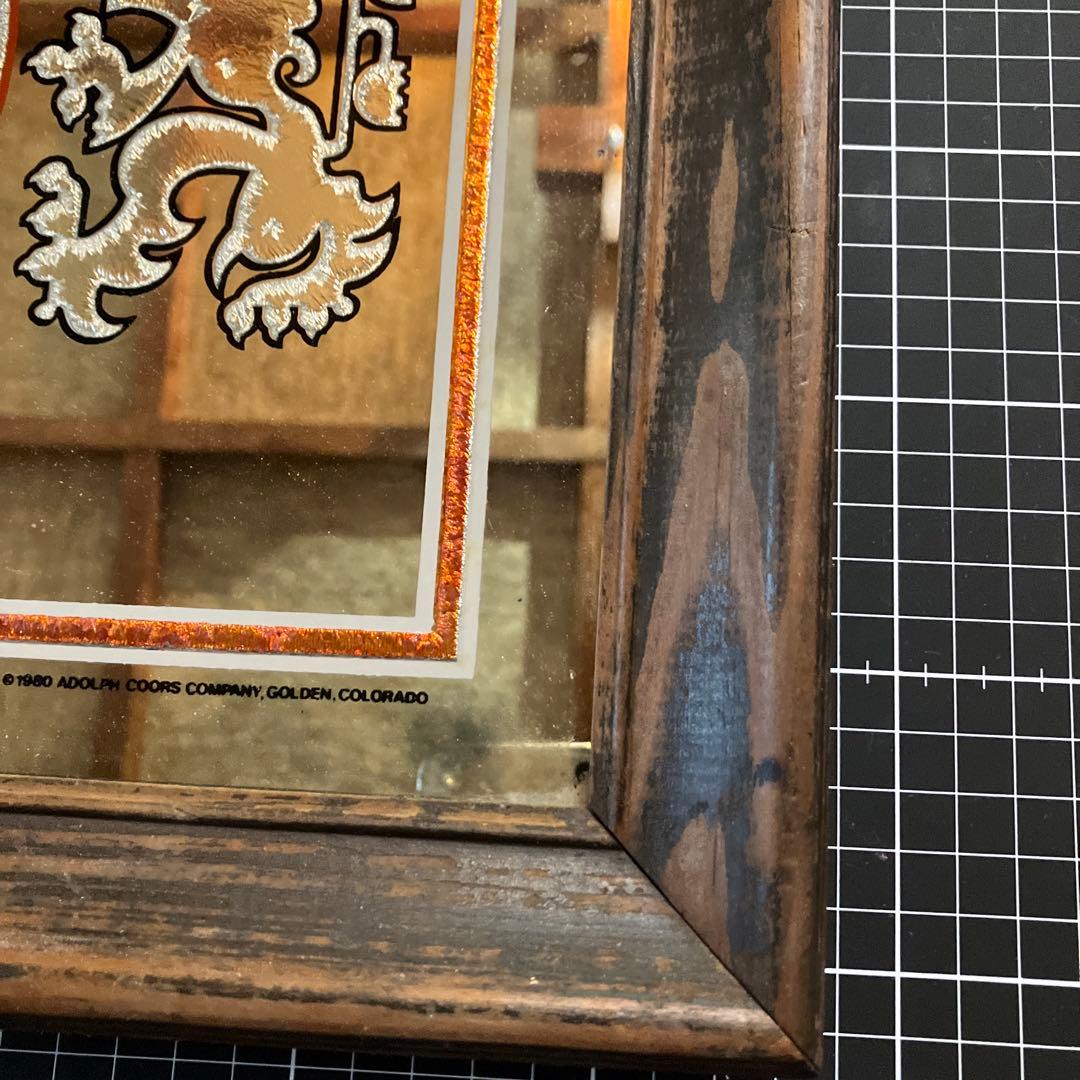 Coors Light パブミラー　1980年代に購入