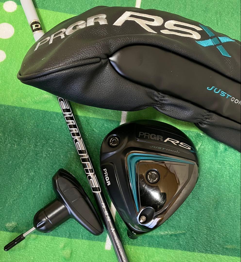 限界値 PRGR RSX F ドライバー ヘッド&ヘッドカバー(おまけ付き)