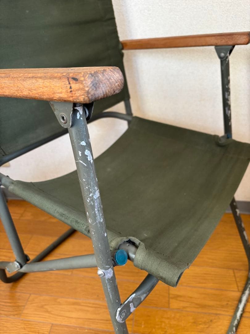 イギリス軍フォールディングチェアローバーチェアTOC