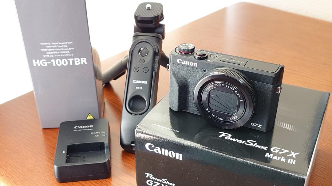 デジタルカメラ Canon PowerShot G7 X Mark III, HG-100TBR