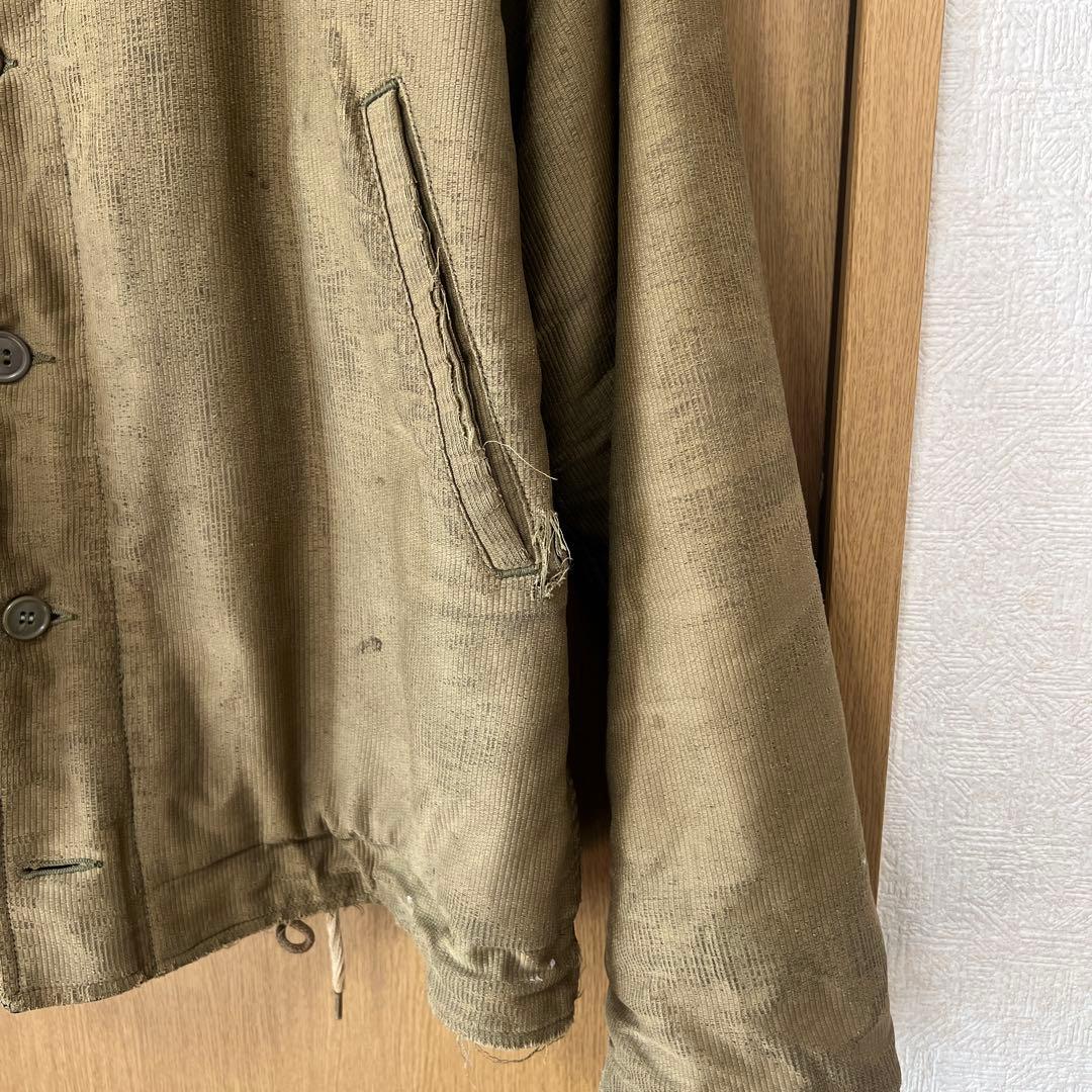40s N1デッキジャケット　ピケ　初期型