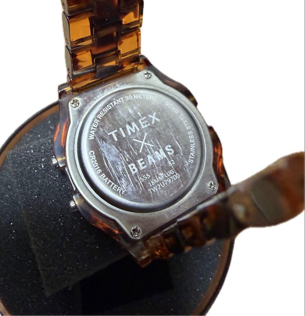 TIMEX × BEAMS 別注 べっ甲 腕時計