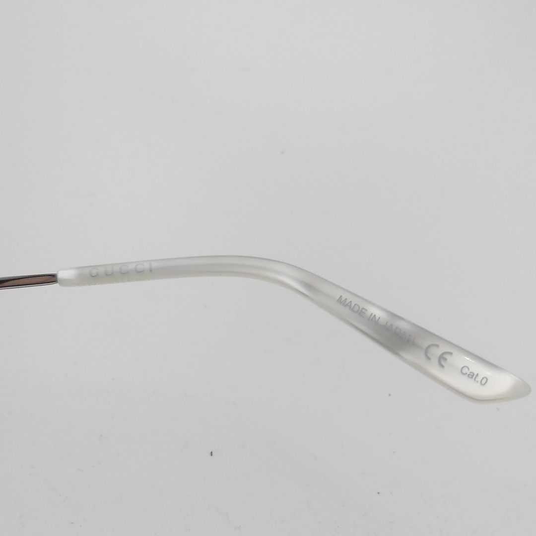 GUCCI グッチ GG0242 アビエーター クリア サングラス 登坂広臣着