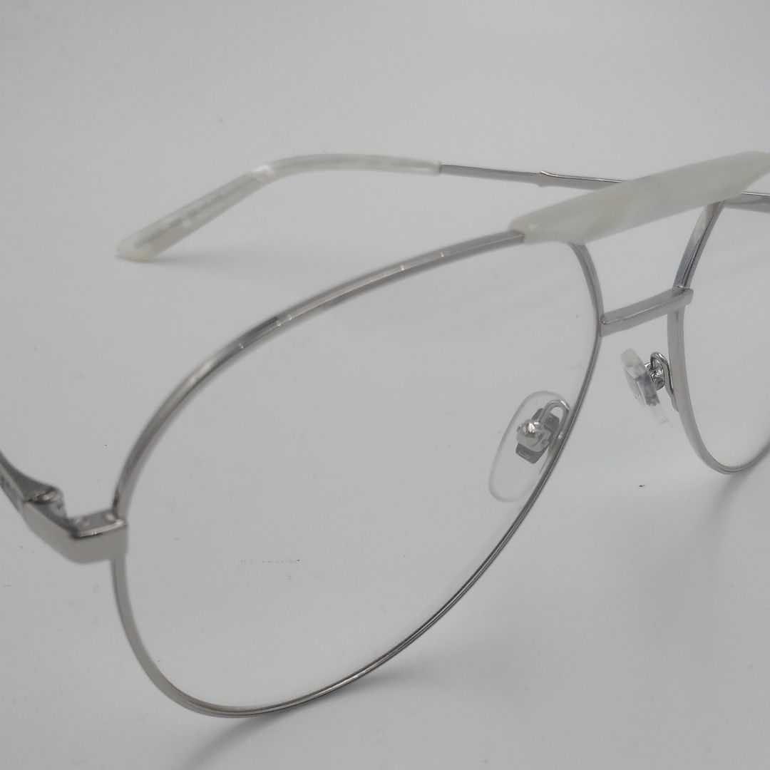 GUCCI グッチ GG0242 アビエーター クリア サングラス 登坂広臣着