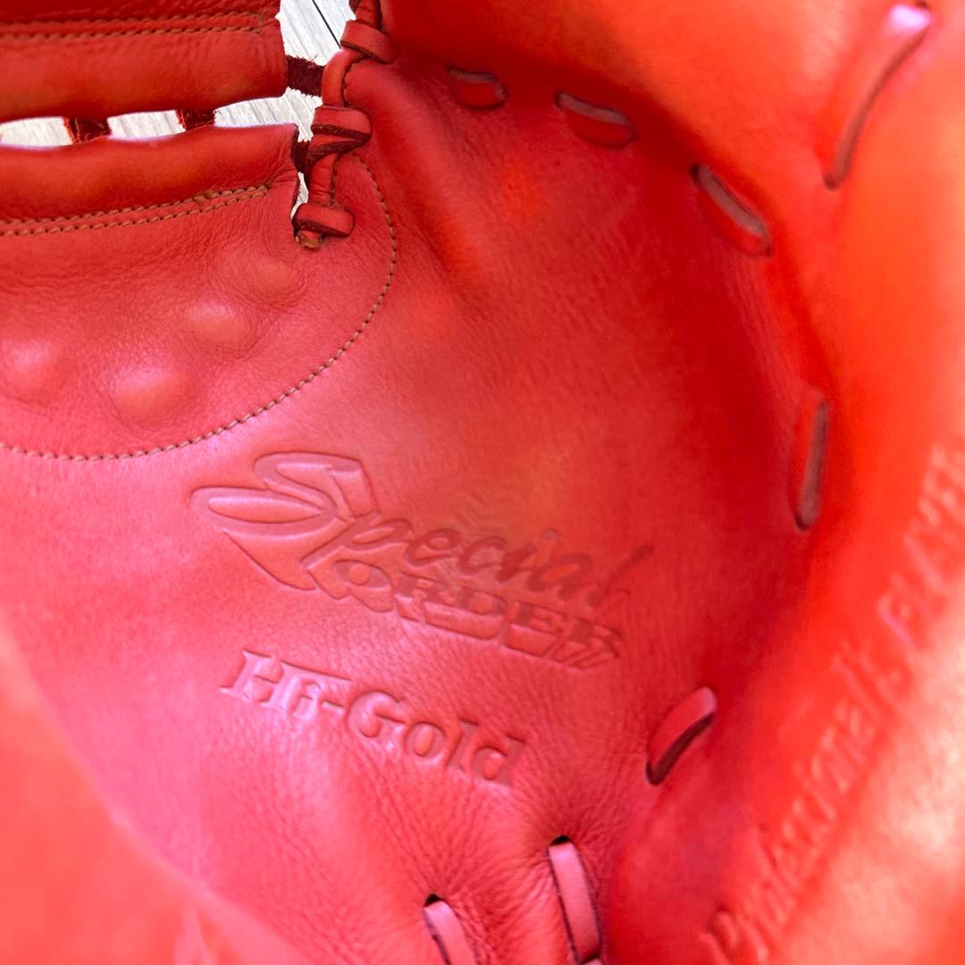 【美品】ハイゴールド 一般軟式キャッチャーミット