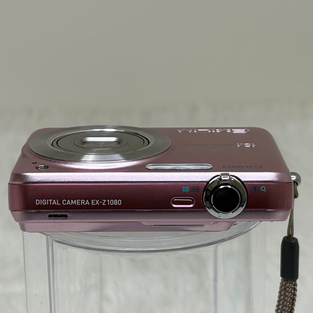 CASIO エクシリム　EX-Z1080 充電器　ピンク　コンデジ　動作品