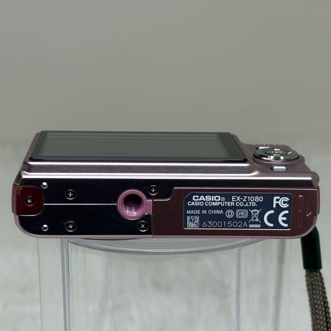 CASIO エクシリム　EX-Z1080 充電器　ピンク　コンデジ　動作品