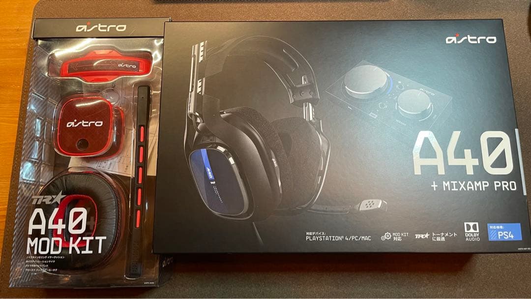 ヘッドホン ASTRO Gaming A40 TR + MIXAMP PRO TR
