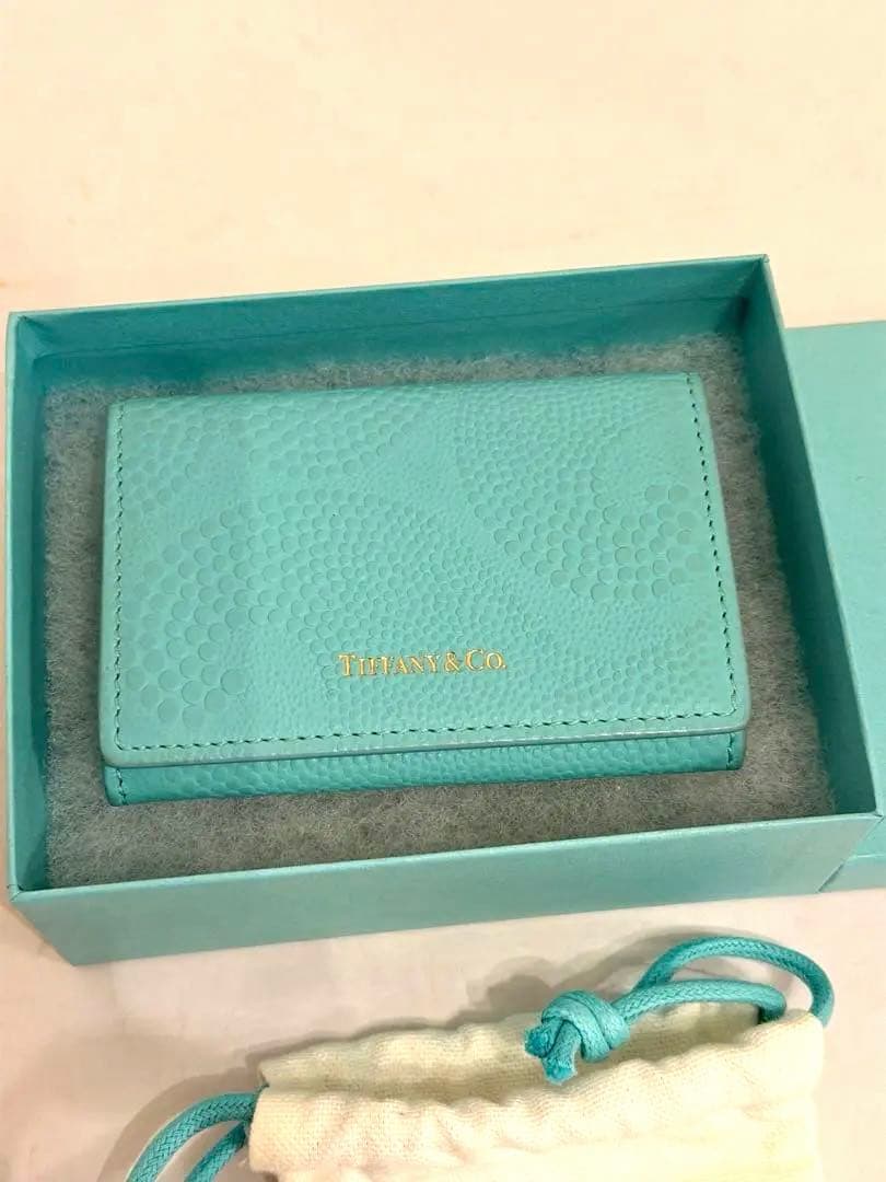 Tiffany & Co. 名刺入れ ティファニーブルー