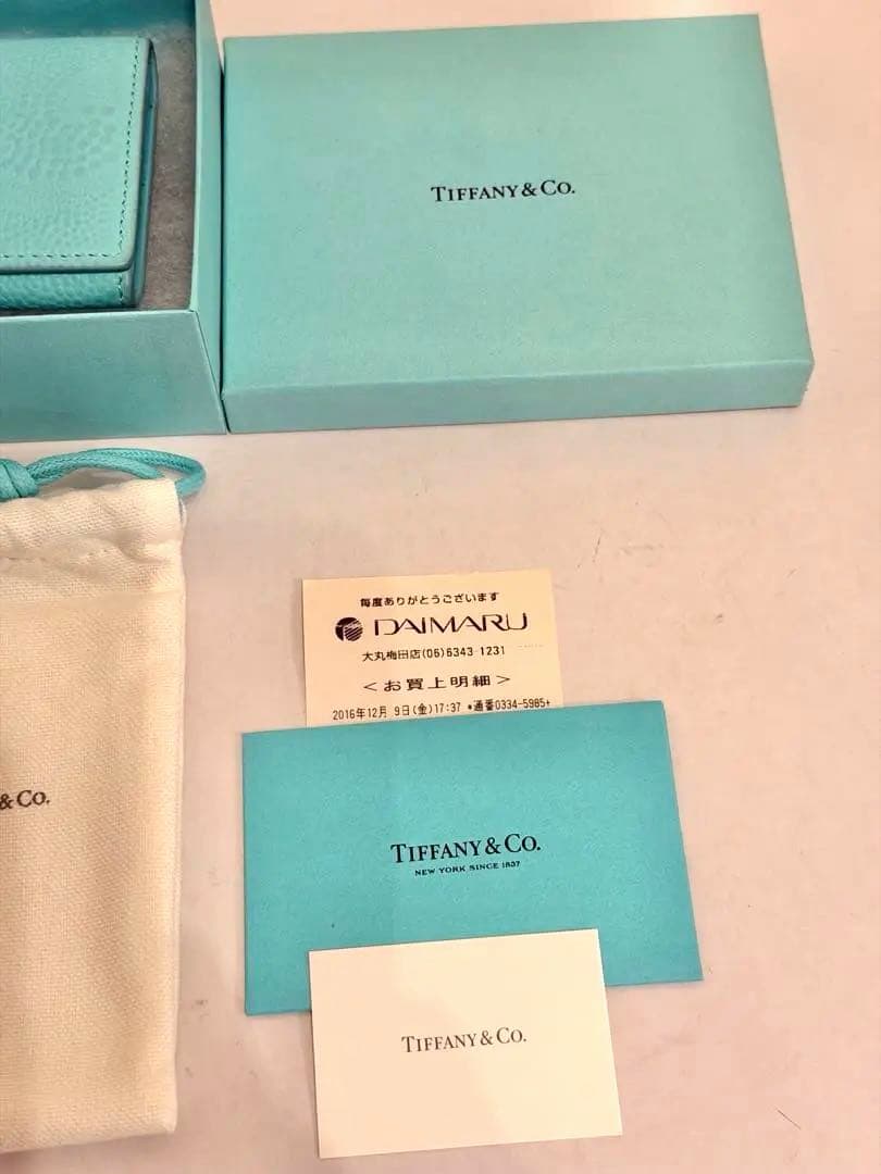 Tiffany & Co. 名刺入れ ティファニーブルー