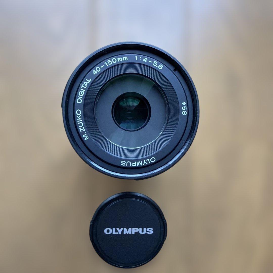 OLYMPUS ミラーレスカメラ(E-PL2)本体、レンズ2個と付属品