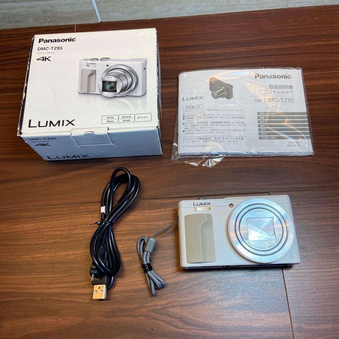 Panasonic LUMIX DMC-TZ85 デジカメ ほぼ新品 4070