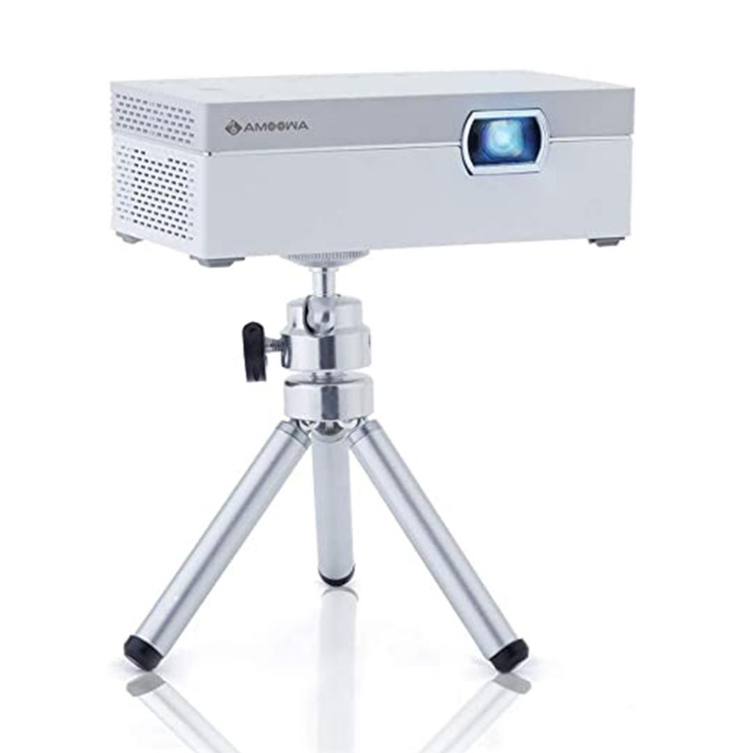 モバイル プロジェクター 超小型 シアター 三脚付き AMOOWA P150G