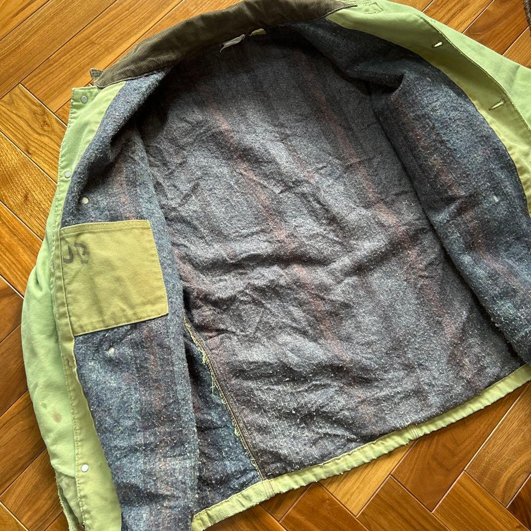 レアカラー 80s carhartt チョアコート ライムグリーン ヴィンテージ