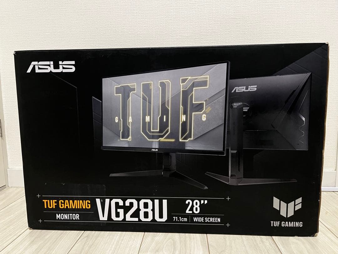 【美品・値下げ】28インチ 4K 144Hz HDMI2.1 ゲーミングモニター