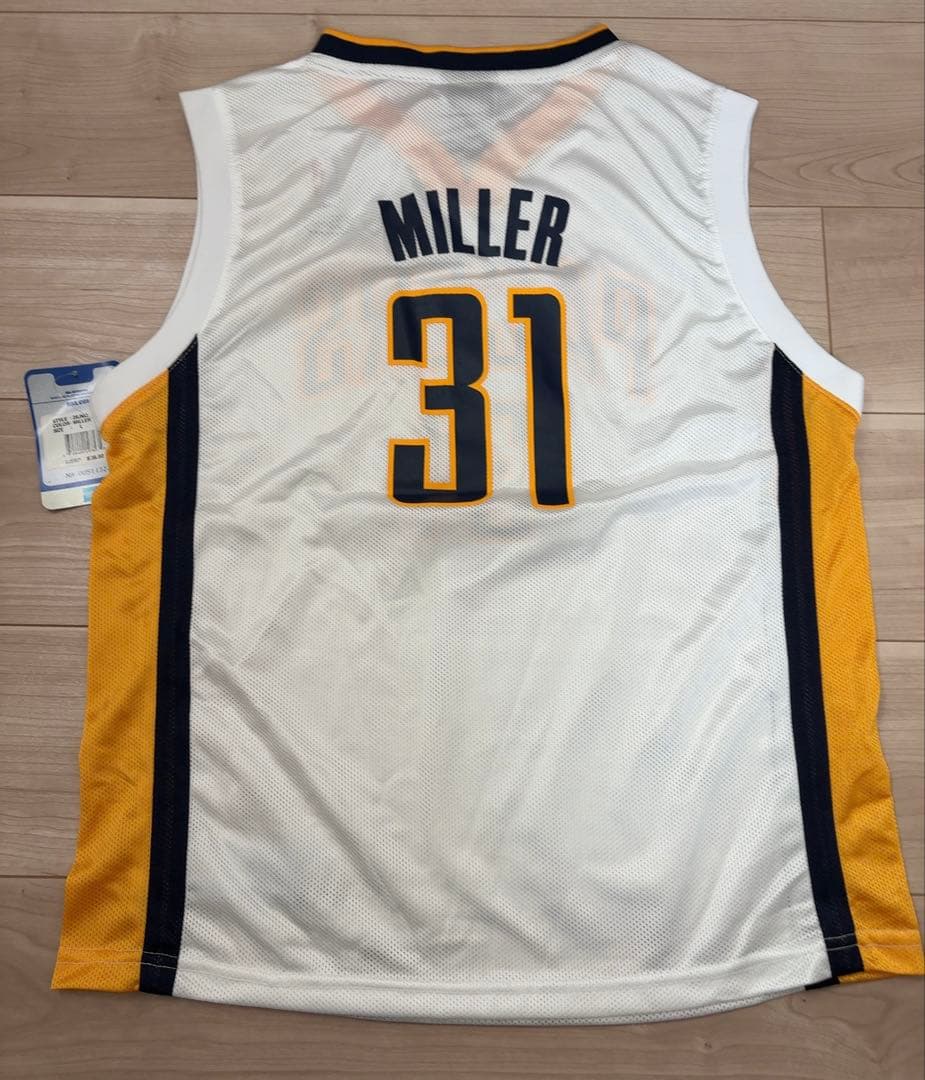 Reebok製 NBA インディアナ・ペイサーズ レジー・ミラー ユニフォーム
