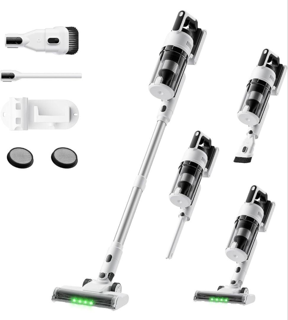 掃除機　コードレス　自立式　軽量 スティック クリーナー ハンディ サイクロン