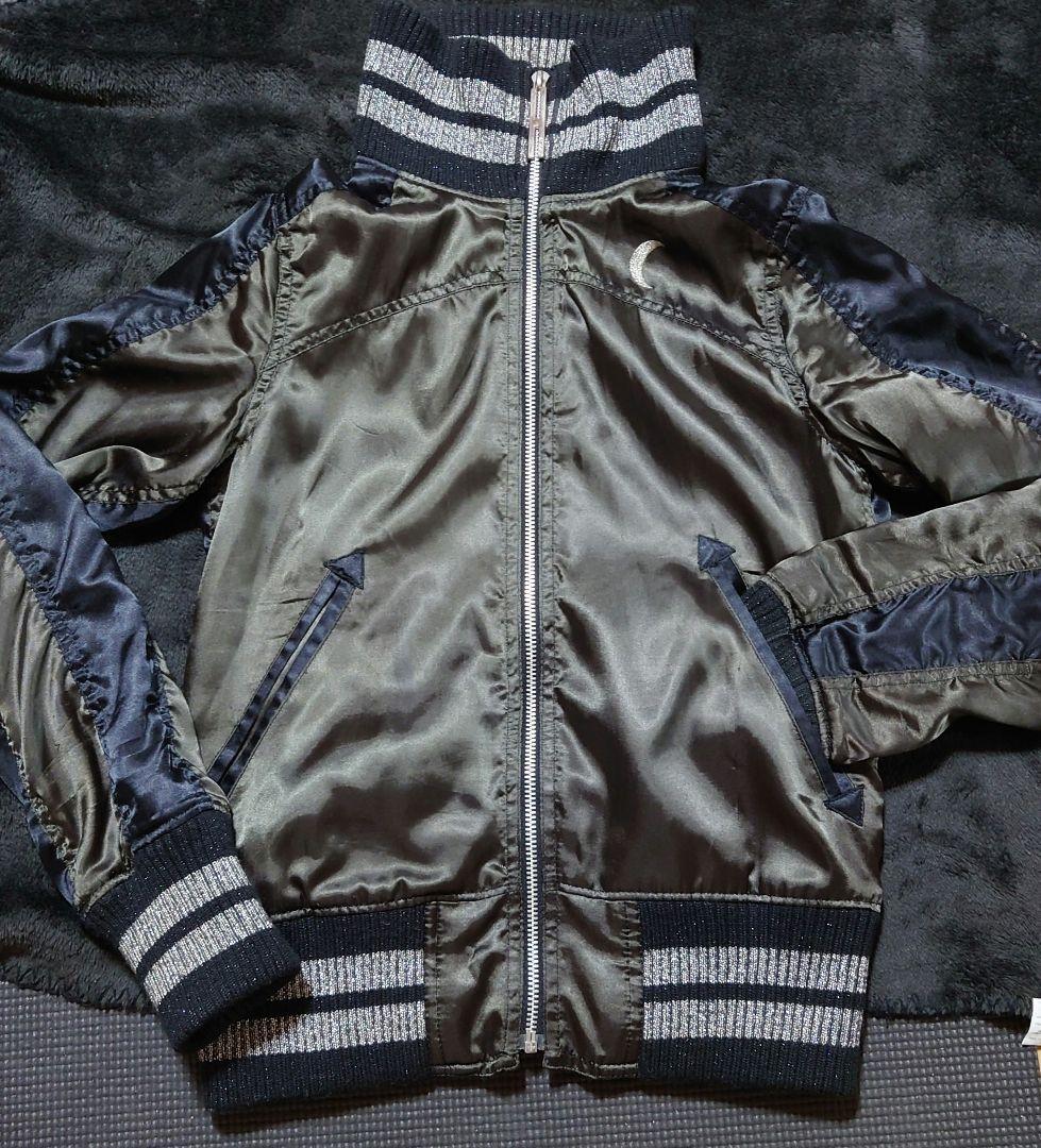 00’s ヒステリックグラマー 刺繍 スカジャン　ブルゾン