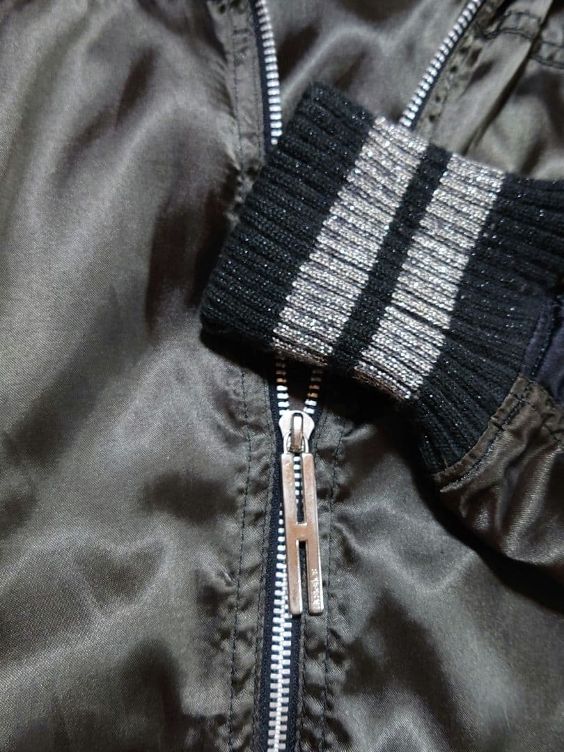 00’s ヒステリックグラマー 刺繍 スカジャン　ブルゾン