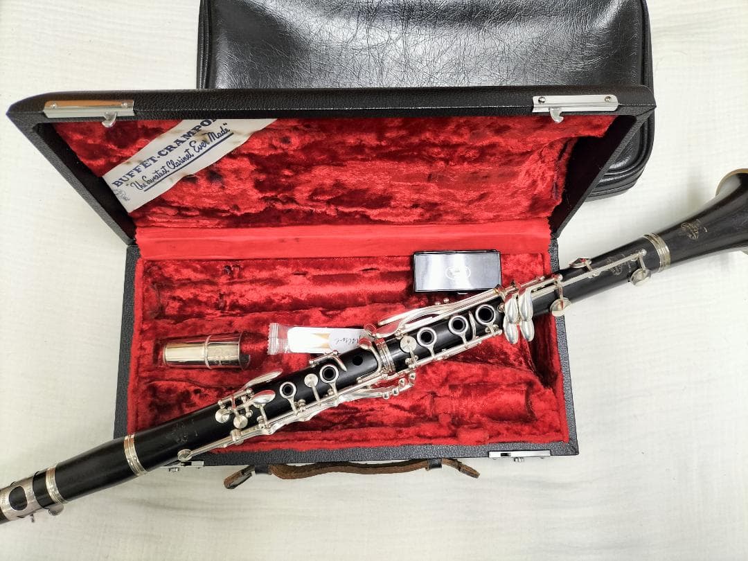 クラリネット ビュッフェ クランポン B♭ R13 整備済み