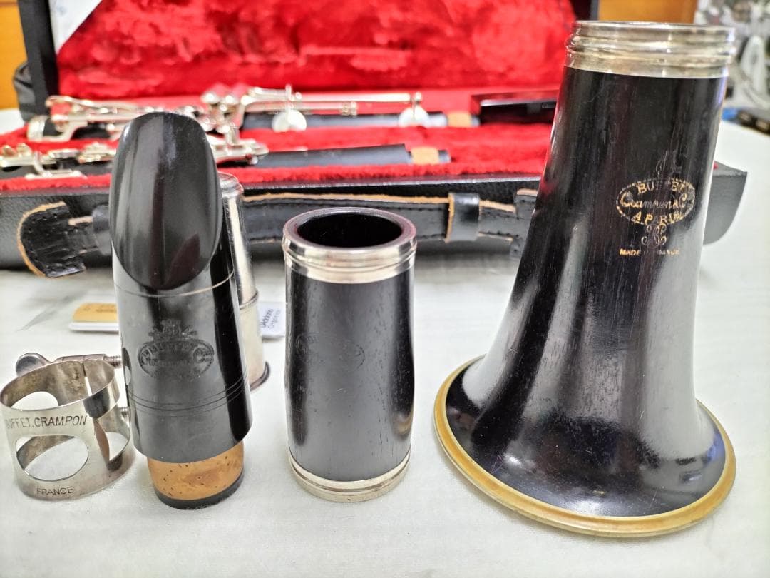 クラリネット ビュッフェ クランポン B♭ R13 整備済み