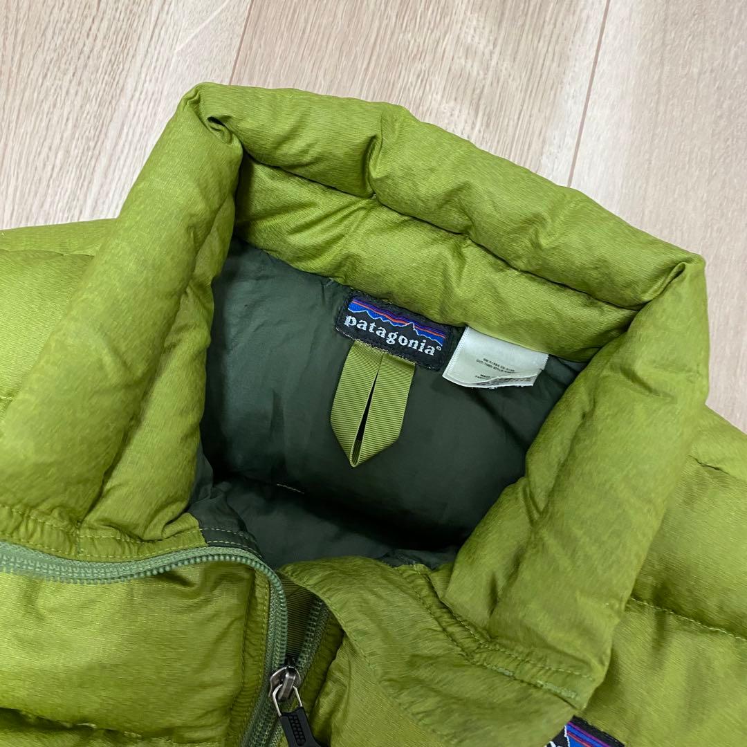 【希少カラー】Patagonia　ダウンベスト　グリーン　Sサイズ