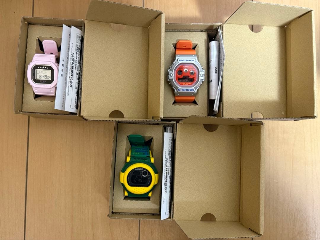 CASIO カシオ　G-SHOCK 2026福袋 3点セット