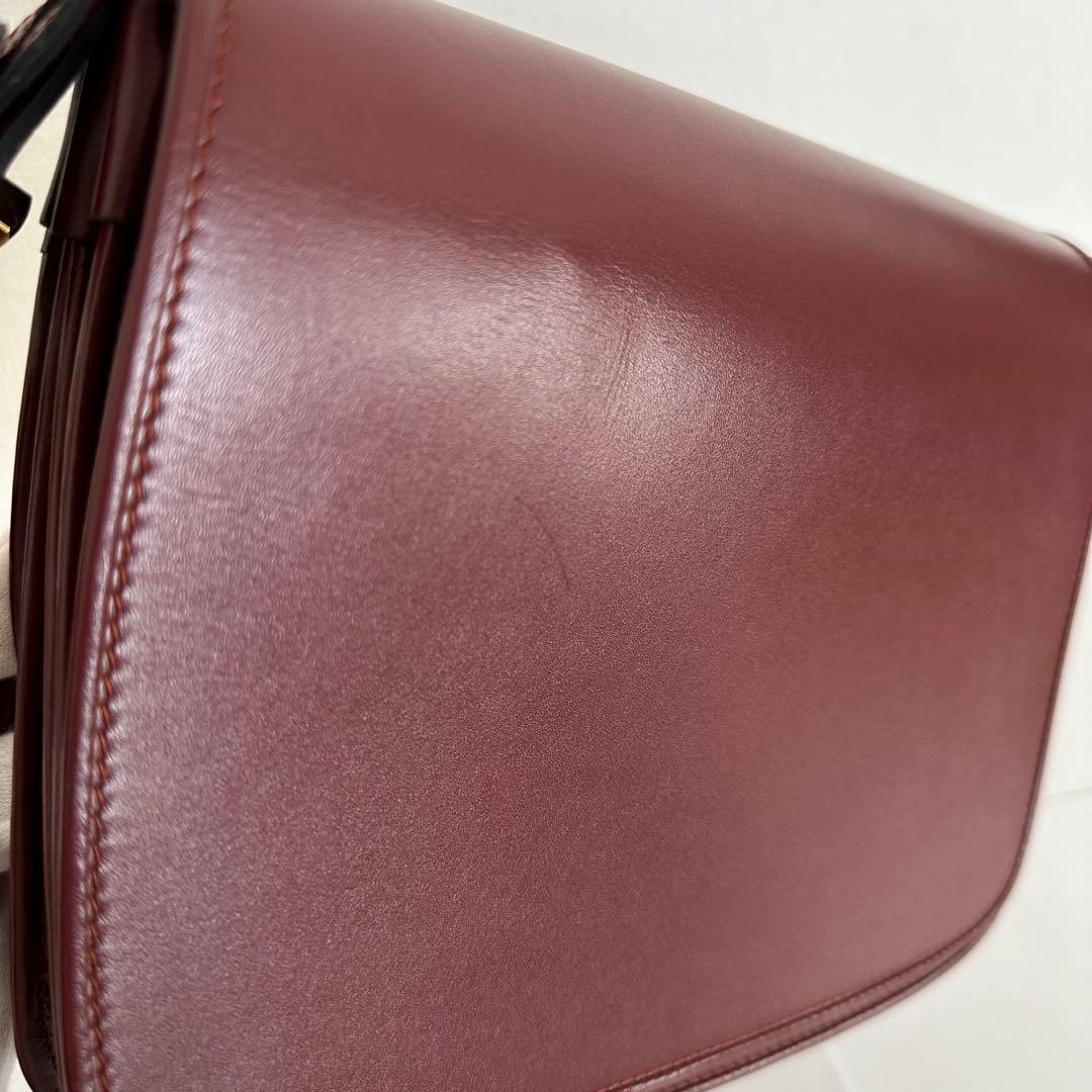 Cartier カルティエ ショルダーバッグ レザー マスト【1/25まで出品】