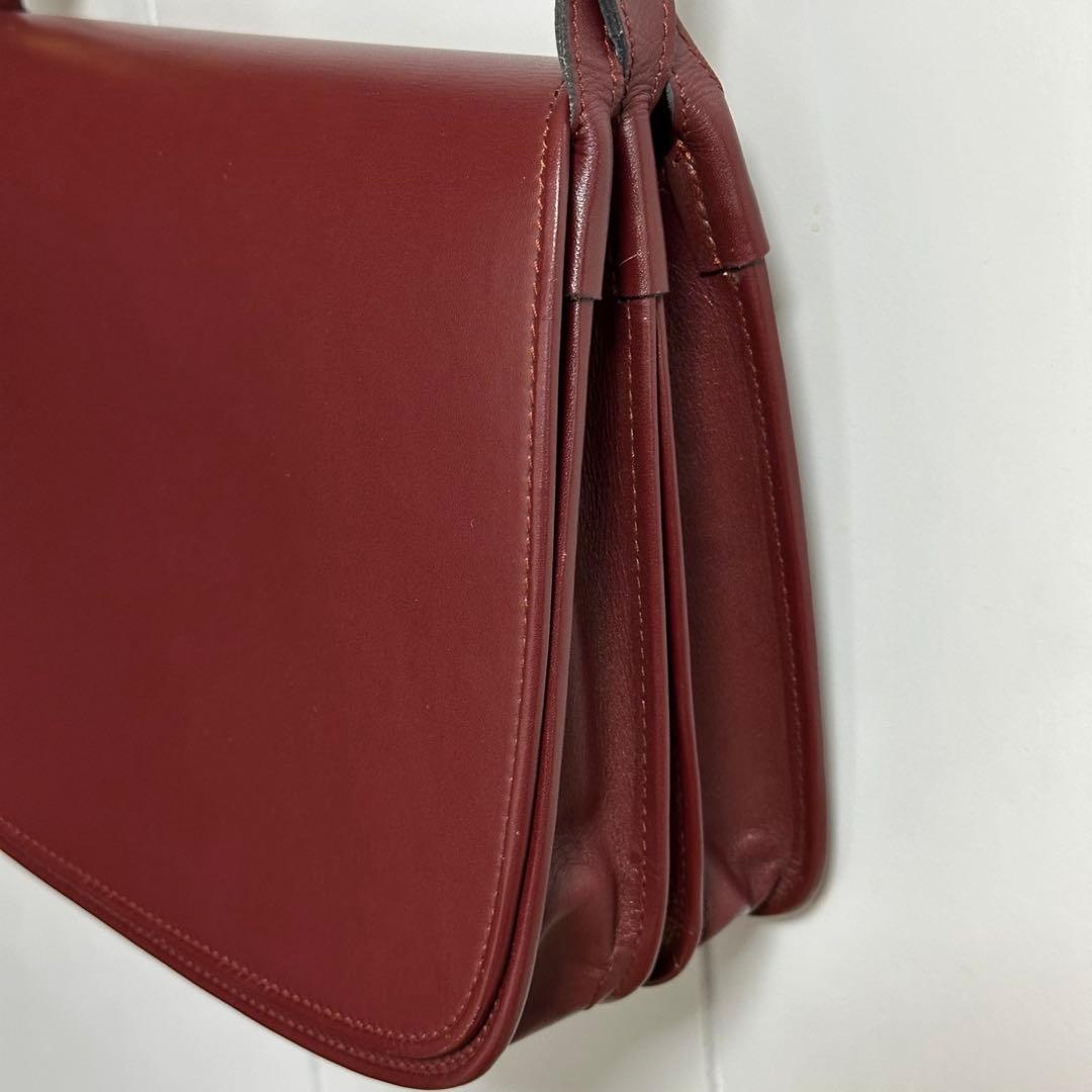 Cartier カルティエ ショルダーバッグ レザー マスト【1/25まで出品】