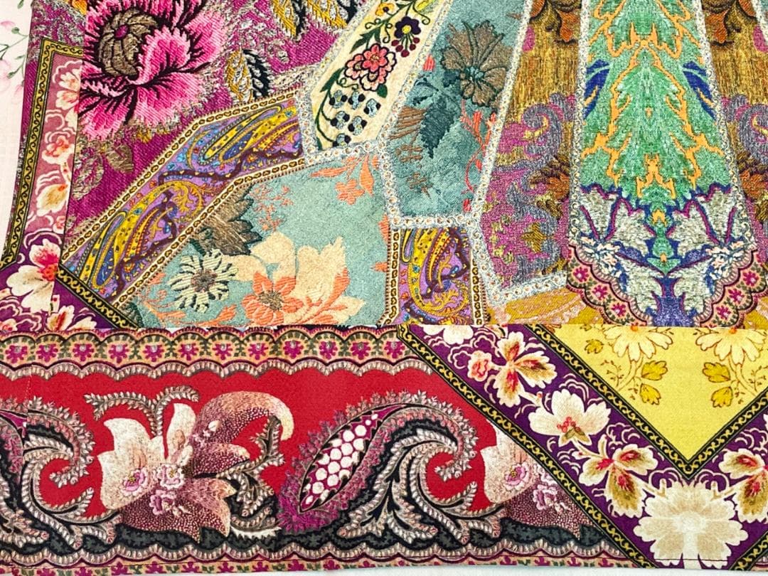 新品 ETRO エトロ 花柄&ペイズリー柄ワンピース