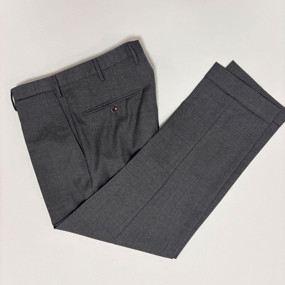 インコテックス BEAMS別注 ウールスラックス SUPER100 48 通年