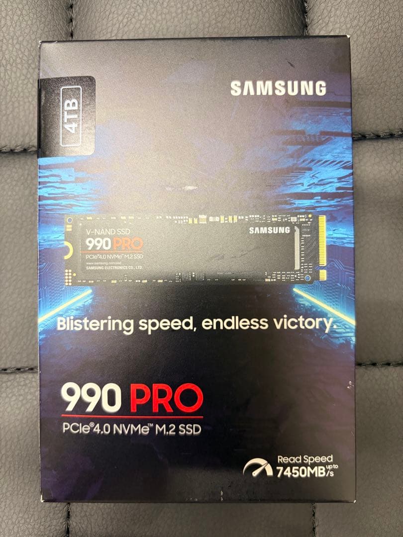 Samsung 990 PRO 4TB SSD 中古品