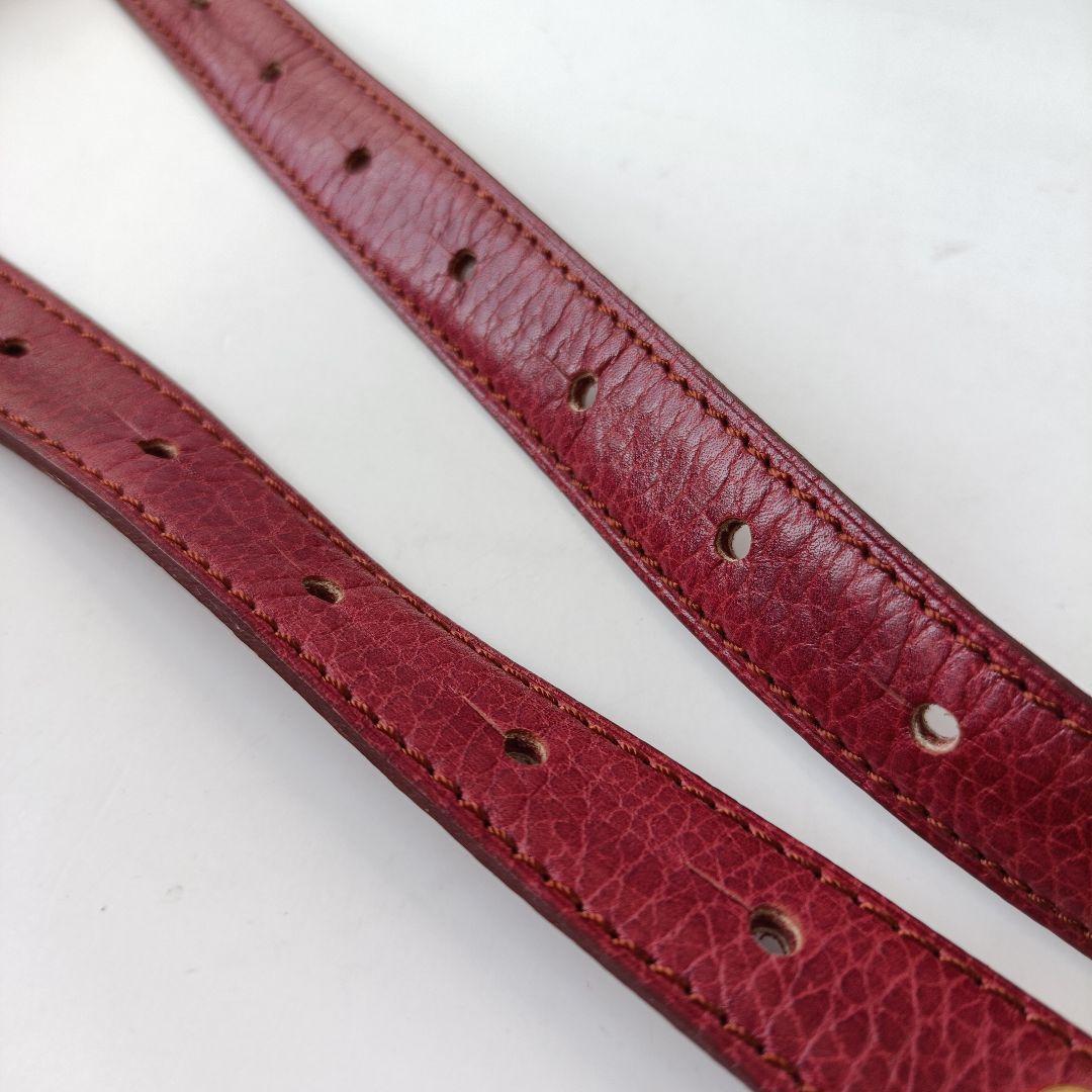 ✨美品✨ Cartier カルティエ マストライン ベルト ボルドー トリニティ