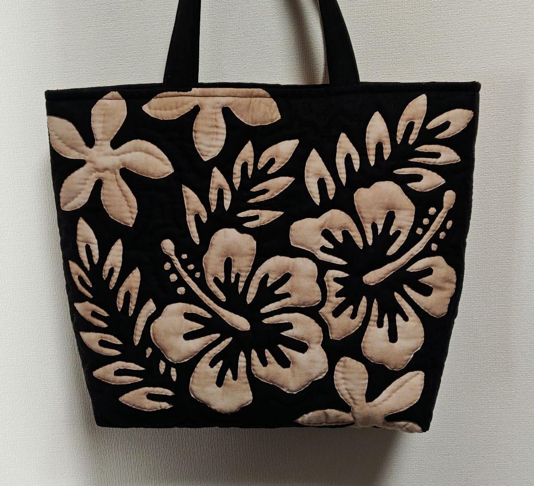 hinalin！ハンドメイド　ハワイアンキルトバッグ