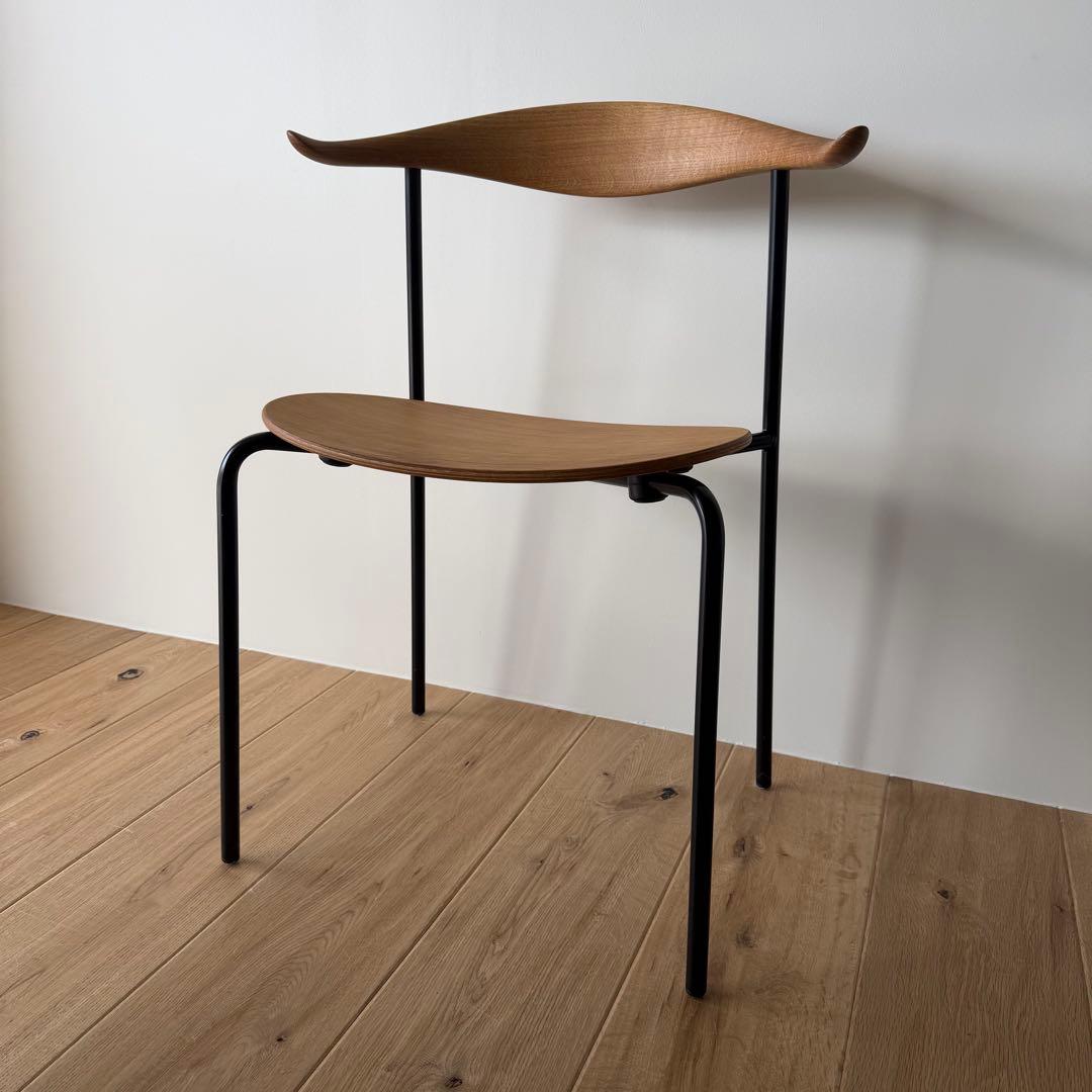 CH88T オーク材オイル仕上げ　ブラックフレームCARL HANSEN&SON