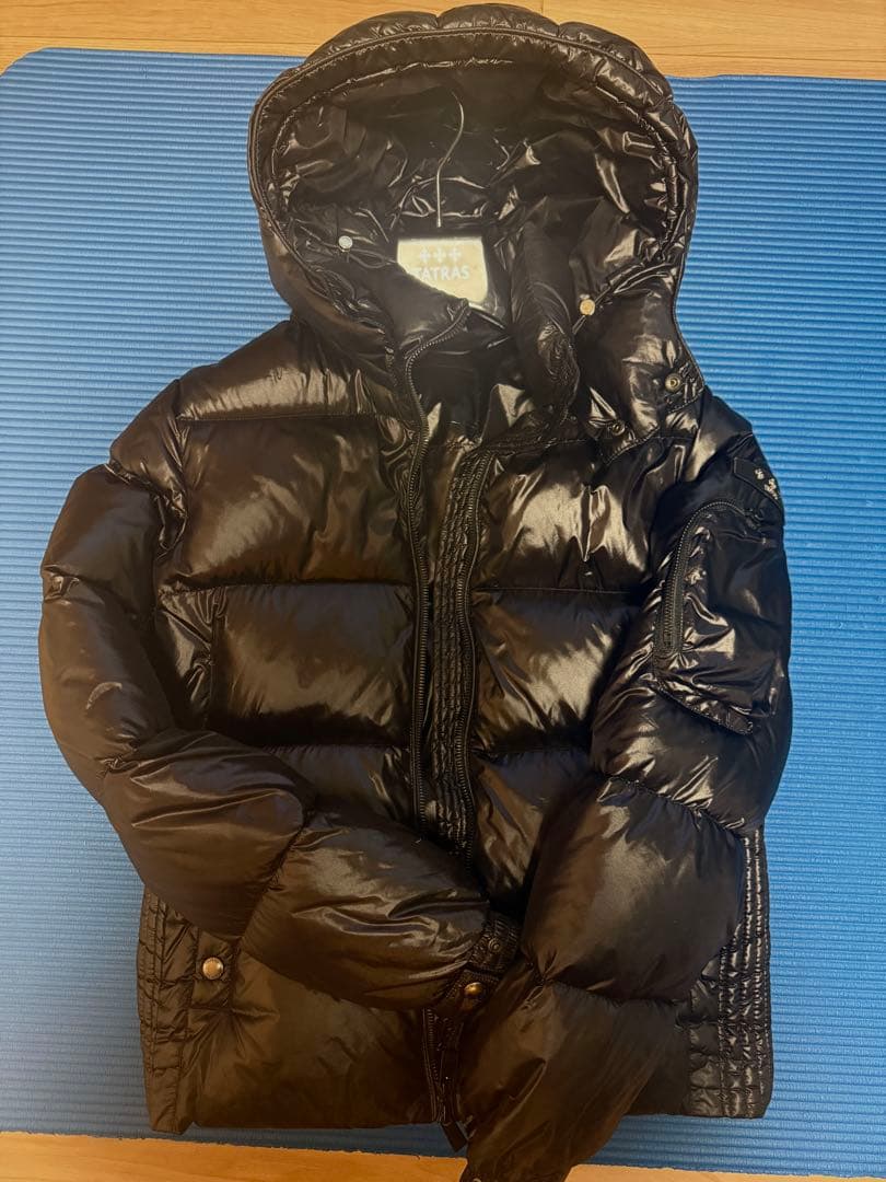 TATRAS ブラック ダウンジャケット メンズ